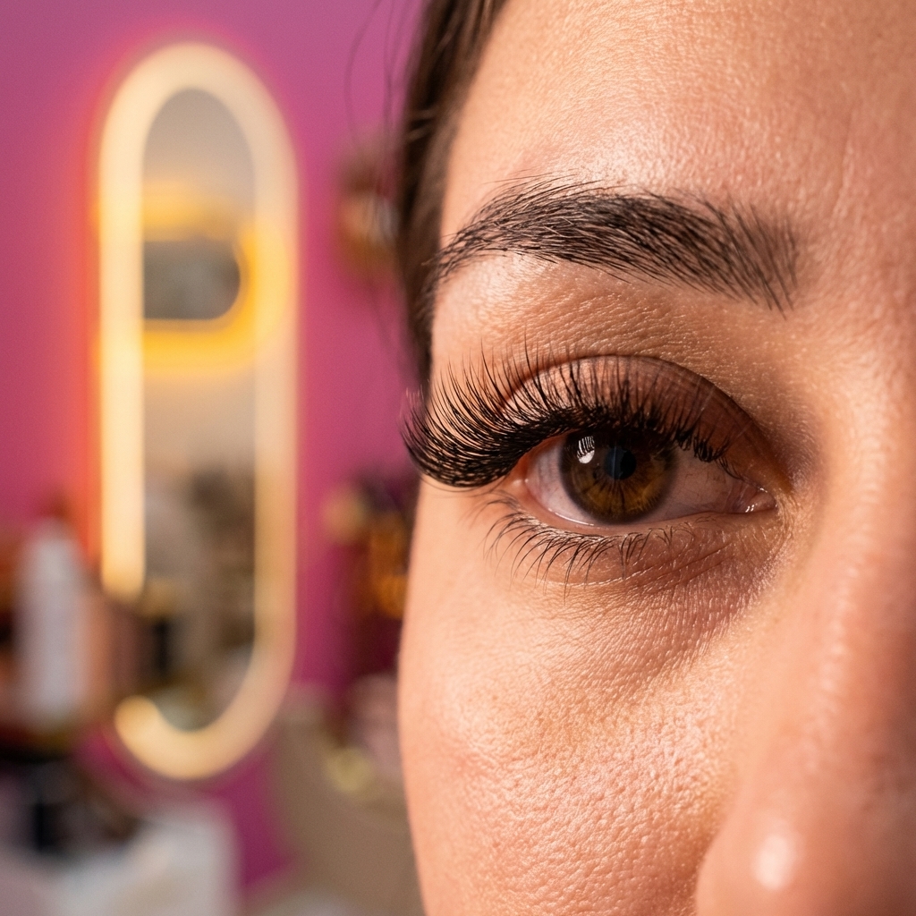 Extension cils volume regard Marseille